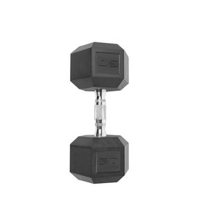 CAP Barbell Coated Dumbbell Weight 50LBS