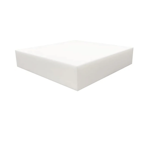 Foamy Foam High Density 6 inch Thick, 24 inch Wide, 24 inch Long Upholstery Foam, Cushion Replacement