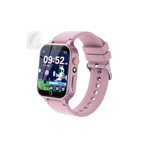 Kids Smart Watch Gift for Girls Age 5-12, 39 Games HD Touch Screen Watches with Video Camera Music Player Pedometer Flashlight 12/24 hr Educational Toys Birthday Gifts for Girls Ages 7 8 9 10