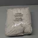 Extra Wide 100 Inch Linen Curtains for Living Room Divider Light Filtering Semi Sheer Back Tab Patio Curtains for Sliding Door Beige Coastal Decor Sunroom Floor to Ceiling Window Curtain 100x84