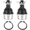 Upper/Lower Ball Joint Kit for Honda Rancher 420 TRX420, Foreman Rubicon 450 500 TRX450 TRX500, Rincon 650 680 TRX650 TRX680. 4pcs Ball Joint Assembly Replaces# 51375-HP5-601 51355-HN0-A01