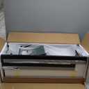 5 Tier Bookcase, Solid Wood Bookshelf Rustic Vintage Industrial Etagere Bookcase, Metal and Wood Free Vintage Bookshelf, Retro Brown (5-Tiers)