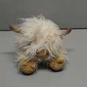 Highland Cow Stuffed Animals, Microwavable Stuffed Animal Adorable Fluffy Highland Cow Plush for Warmth Comfort, Heatable Coolable Lavender Scent Toy, Cute Soft Plushies Gift for Kid Boy Girl & Adult