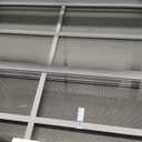 NeatiEase 2 Pack Shed Windows, 24" x 24" Flush Mount Window with Tempered Glass and Fiberglass Screen for Shed, Chicken Coop, Playhouse, Household, Garage