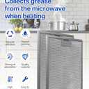 W10169961A Whirl-pooll Aluminum Range Hood Filters 10.5" x 12.5" -Layer Aluminum Mesh Hood Vent Filter, Universal Cooker Hood Metal Mesh Filter Blocks Grease & Filters Air2 Pack