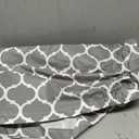 New World Medium Dog Crate Cover Featuring Teflon Fabric Protector, Poly-Cotton Privacy Kennel Cover Fits Most 30-inch Crates, Gray Designer Print, Machine Washable, Reduces Barking