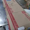 Bellemave Twin Floor Bed with Slats and Safety Guardrails, Kids Montessori Floor Beds with Fence and Door, Easy Assemble Floor Bed for Kids, Girls, Boys, Gray