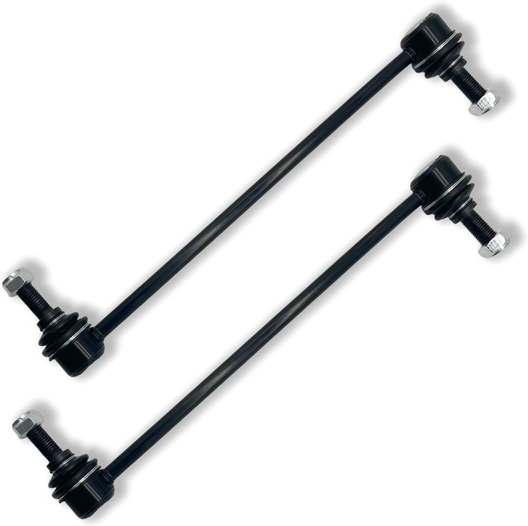 K80252 2PC Front Stabilizer Sway Bar End Link Fit for Chevy 2004 2005 2006 2007 2008 2009 2010 2011 2012 Malibu, 05-10 Cobalt, 06-11 HHR, for Pontiac G5/G6/Pursuit, for Saturn Aura, 03-07 Ion