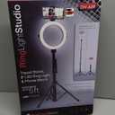 8" Ring Light Studio Pro Light, Tripod & Phone Mount Set