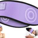 MUSICOZY Sleep Headphones Soft Bamboo Cotton Headband Headphones for Sleeping, Sleep Headphone Wireless Bluetooth 5.4 with Ultra-Thin HD Stereo Speaker for Unique Gifts(Lavender Purple)