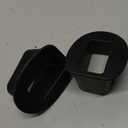 2PCS Car Seat Belt Buckle Holder, Silicone Vehicle Rear & Front Seatbelt Buckle Booster for Easy Access, Auto Seatbelt Fixer to Make Buckling Upright Positioning, Universal for Most Cars (Coffee)