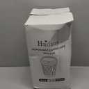 16 oz Coffee Cups with Lids 50 Pack, Disposable Coffee Cups with Lids, Insulated To Go Paper Coffee Cup for Hot Cold Drinks (Brown)