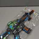 Light Up Toy Gun - Retractable Dinosaur & LED Lights & Sound Effect & Barrel Telescopic Actions - Pretend Play Props Toy Machine Guns Toys, Christmas Birthday Gifts for Boys Kids