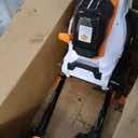 LIGO 40V Cordless Lawn Mower w/11Gal Bag & 2X4.0Ah Battery | 15" Brushless Motor, 6-Position Height (0.98"-2.95") | Walk-Behind Grass Catcher w/Patented Comb | 20V/40V Tool Compatible