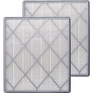 HE401 Filter Replacement for Shark Air Purifier 4-Fan Models, H13 True HEPA Filter Replacement Compatible With Shark HE401C HE402 HE405 HE400, HE4FKPET HE4FKPRO HE4FKBAS 100356-chn-1 Filter, 2 Pack