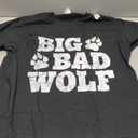 Big Bad Wolf Shirt Halloween Costume Outfit Girls Boys Gift T-Shirt, L, Black