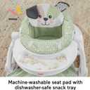 Fisher-Price Portable Baby Chair Sit-Me-Up Floor Seat with Snack Tray and Developmental Toys, Puppy Perfection