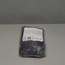 ChrisDowa Blackout Door Curtains for Doorway Privacy, Grommet Closet Curtains for Bedroom Closet Door, Thermal Insulated Temporary Doorway Cover Room Divider Drapes (1 Panel, Dark Grey, 34 x 80 Inch)