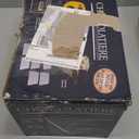 Umigy Electric Melting Chocolate Pot Gift Set Mini Fondue Fountain Pot Kit Double Furnace Melting with DIY Mold and Accessories for Candy Chocolate Milk Cheese Candy (Yellow)