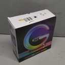 LeeNabao Smart LED Table Lamp, 4-in-1 Wireless Charger, Night Light, Alarm Clock, and Bluetooth Speaker with App Control for Bedroom, Office, and Home Decor (White)