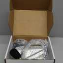 DESHUN Window intercom, Window Speakers, Dual-Way Window Counter intercom Microphone, for The Business/Bank/Office/Hospital/Station/Catering/Ticket Window to Provide Communication Solutions