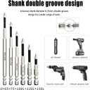 High-Magnetic screwdriver Drill Bit Set，Strong Magnetic Durability Screwdriver Drill Bit Set，Anti-Slip Electric Screwdrivers Set