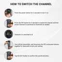 Phenyx Pro PTU-52 Wireless UHF Handheld Microphone Transmitter with Selectable 30 Frequencies