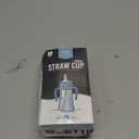 GROSMIMI Spill Proof no Spill Magic Sippy Cup with Straw with Handle for Baby and Toddlers, Customizable, PPSU, BPA Free 10 oz (Aqua green)