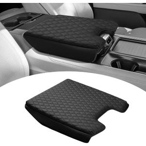 Shademax Custom for 2026 2025 Ford Expedition Platinum Center Console Cover Armrest Cover for Expedition Accessories Armrest Cushion Pad Leather Middle Console Cover Seat Box Protector Anti-Scratch