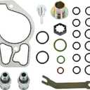 High Pressure Oil Pump Master Service Kit with Base Gasket, HPOP Upgraded Full Compatible with 1994-2003 Ford Powerstroke 7.3L Diesel Engine 7.3L F250-F550, E250-E450, Excursion (Pack of 22 Set)