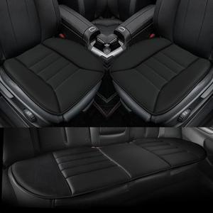 kingphenix 3-Piece Car Seat Cushion Set, 1.2inch Memory Foam Comfort, 2 Front Automotive Seat Cushions + Rear Bench Cushion, Non-Slip Bottom, Fits Sedan SUV Truck Van, Car & Office Chair, Black