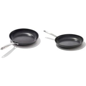 OXO Good Grips Non-Stick Pro Dishwasher safe 10" Open Frypan & Good Grips Non-Stick Pro Dishwasher safe 12" Open Frypan