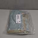 decorUhome Summer Chenille Soft Cozy Throw Pillow Covers 12x20 Set of 2, Modern Farmhouse Boho Velvet Decorative Pillow Cases with Stitched Edge for Couch Sofa Bed Home Decor, Aqua Haze