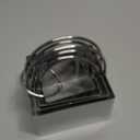 4 Pieces Square Cookie Cutters - 2inch, 2.25inch, 2.75inch, 3.15inch Stainless Steel Biscuit Cutter with Handle and Big Ring, Professional Baking Dough Cutter Tools for Cakes, Sandwiches