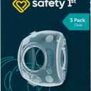 Safety 1st Parent Grip Door Knob Covers 3 Pack, Crystal Clear