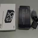 Welgo Senior Friendly Digital Alarm Clock, 7.5 Inches Large Display, Easy to Ues, Fully Range Brightness, Adjustable Volume, Convenient USB Charging Port for Bedside (Black/White Digit)