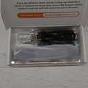 Dog Nail Grinder, 6-Speed Quiet Electric Dog Nail Trimmers, Dog Nail Clippers with File for Small Medium Large Dogs, Cats, Rechargeable Pet Paw Grooming Supplies Kit, 2 Grinding Wheels (Black)