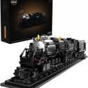 Nifeliz Big Boy Locomotive, Articulated Steam Locomotive Building Block Set, Legendary Steam Train Display Kit for Gift Giving (1,818 Pieces)