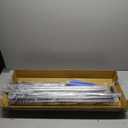 Colorations Excellerations Classroom Adjustable (36- 63 inches H) Charts Stand on Wheels Mobile Teaching Pocket Chart Stand 