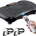Vibration Plate Exercise Machine, PBYRD Lymphatic Drainage Machine for Weight Loss, Full Body Workout Vibrate Fitness Platform, Helps Toning Shaping Wellness Home Gyms Workout - Max User Weight 330lbs