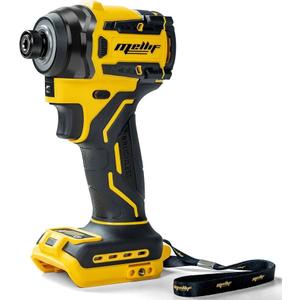 1/4-Inch Impact Driver Compatible with Dewalt 20V 60V Max Battery (Tool Only), 2212 in-lbs Torque, 4-Speed, Brushless Motor, LED Light
