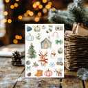 Slapaflife Planner Stickers (24 Page, 1000+ Stickers, Multicolor, Paper, Vintage Style, Holiday & Seasonal Themed, Planner & Scrapbook Accessories)