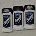 Degree Men UltraClear Antiperspirant Deodorant Black + White 72-Hour Sweat & Odor Protection Antiperspirant For Men With MotionSense Technology 2.7 Ounce (Pack of 3)