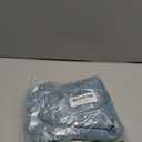 MIULEE Pack of 2 Decorative Burlap Linen Throw Pillow Covers Modern Farmhouse Vintage Pillowcase Rustic Woven Textured Cushion Cover for Sofa Couch Bed 18x18 Inch Azure