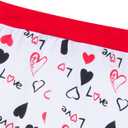 Baby Boys Girls Mommy Is My Valentine Outfit Set Heart Long Sleeve Pants Set (3-6 Months, Red)