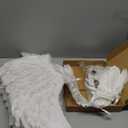 Angel Wings and Halo White Adult Angel Wings for Kids Party Children's Boys Girls Christmas