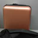 Take OFF Luggage 3.0 - Personal Item, 18x14x8 Inches, Underseat Suitcase with Removable Wheels, Hard Shell Luggage, Small Carry On Overnight Weekender, Airport & Travel Essentials, TSA Approved, Rose