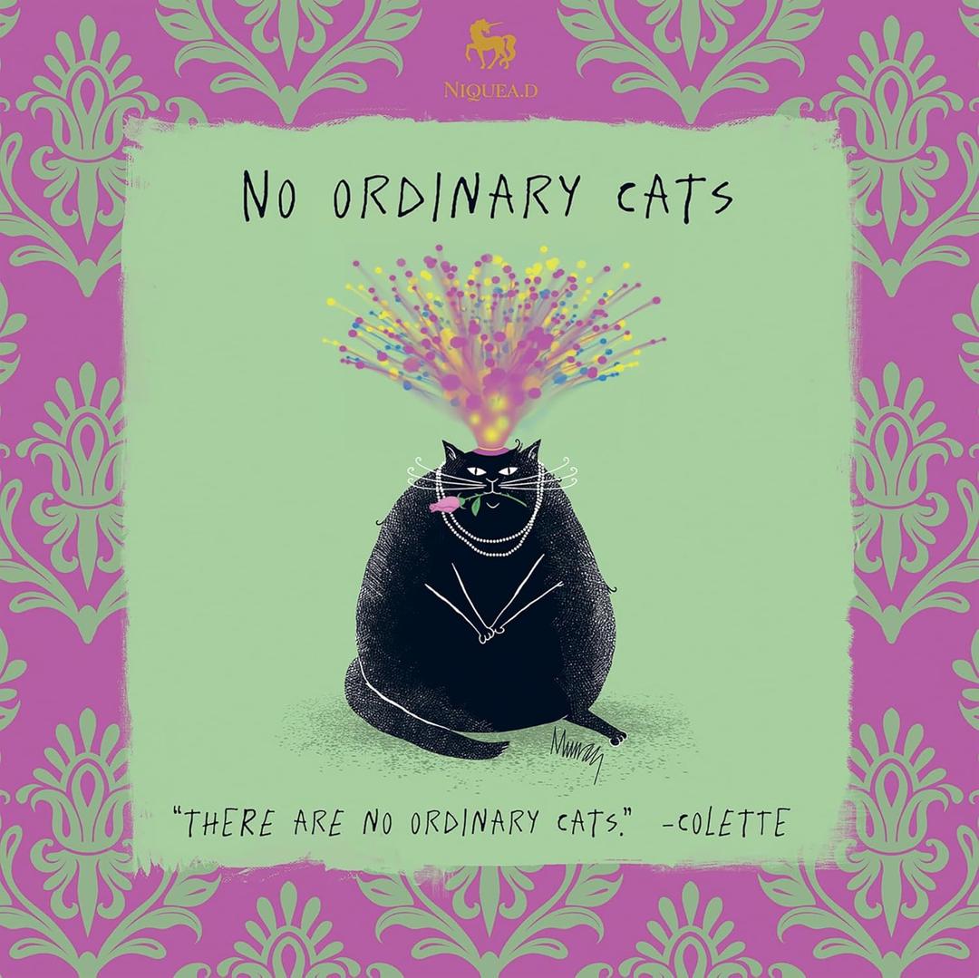 2025 No Ordinary Cats Wall calendar