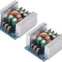 Diymore 2pcs 20A 300W CC CV Step Down Module Adjustable DC 6-40V to 1.2-36V Voltage Regulator Buck Converter Constant Current Power Supply Module 20v to 12v Step Down