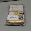 QQ Studio Resealable Kraft Mylar Heat Sealable Bags (100 Bags) (Brown Zipper, 3.5" x 5.5" (8.8cm x 14cm)